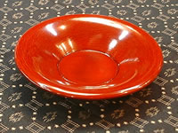 Goto lacquer wareEmorning glory shaped (5) saucers for tea cups 