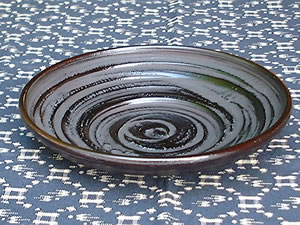 Zokoku lacquer ware a set of 5 saucers for tea cups  ??